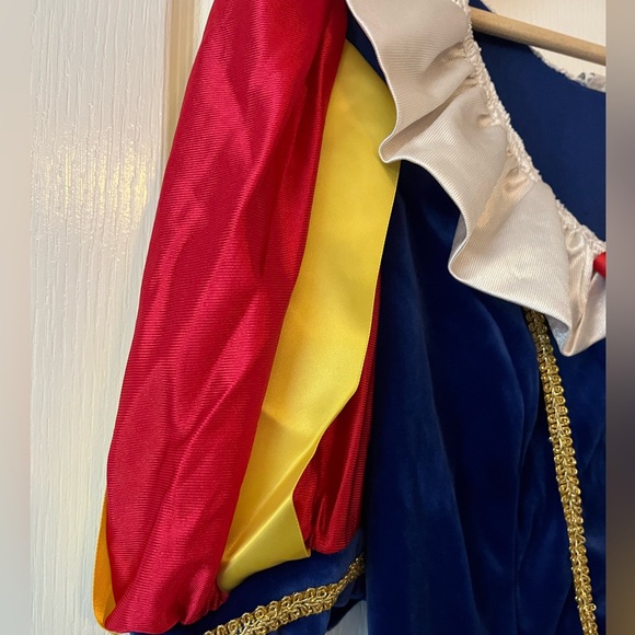 California Costume Collections Snow White Mini Skirt Velvet Bodice Size Large - Picture 8 of 8